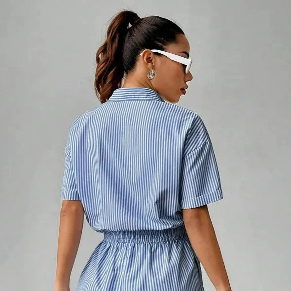 Camila Cinched Waist Romper