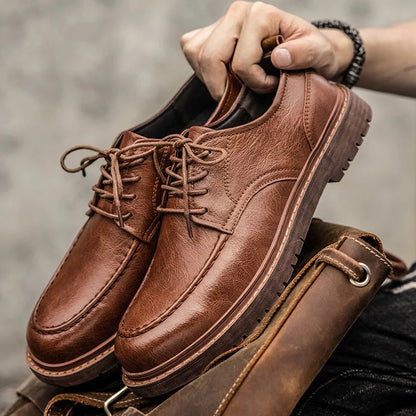 Conrad Moc-toe Leather Shoe