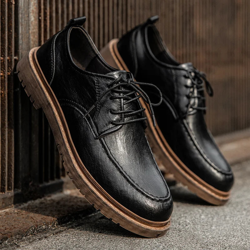 Conrad Moc-toe Leather Shoe