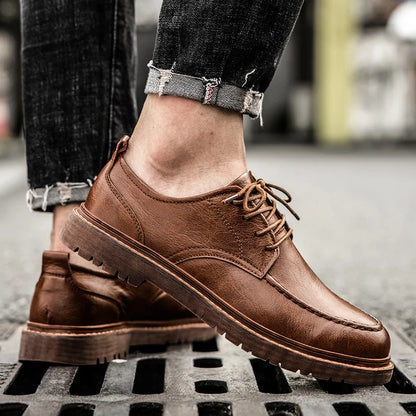 Conrad Moc-toe Leather Shoe