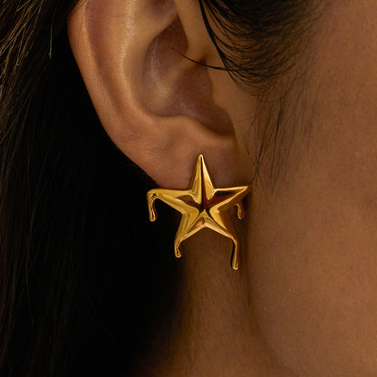 Contour Drip Earring