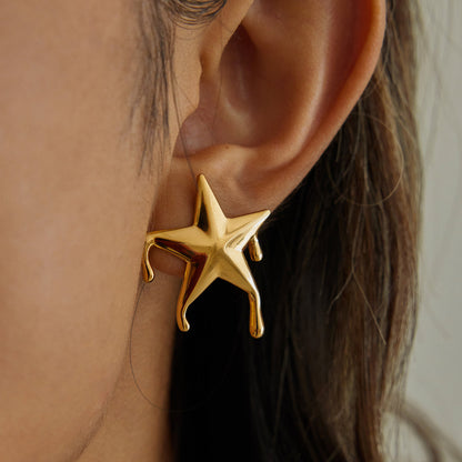 Contour Drip Earring