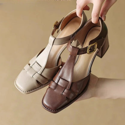 Leora Block Heel Sandal