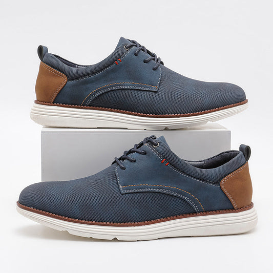 Lennox Leather Crossover Sneaker