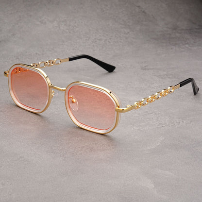 Bianca Chain-Link Sunglasses
