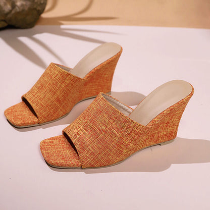 Solara Block Heel Mules