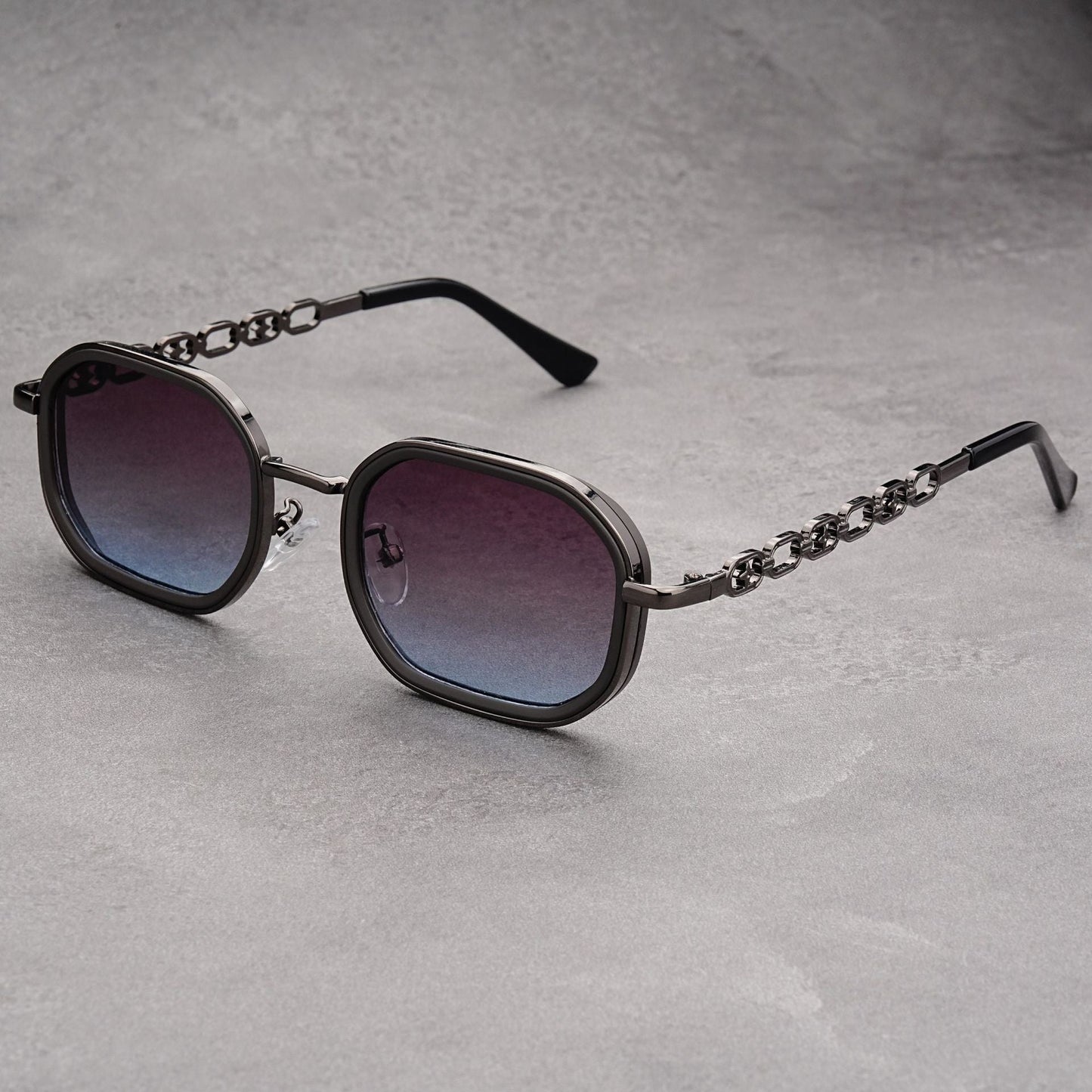 Bianca Chain-Link Sunglasses