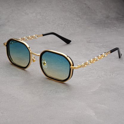 Bianca Chain-Link Sunglasses