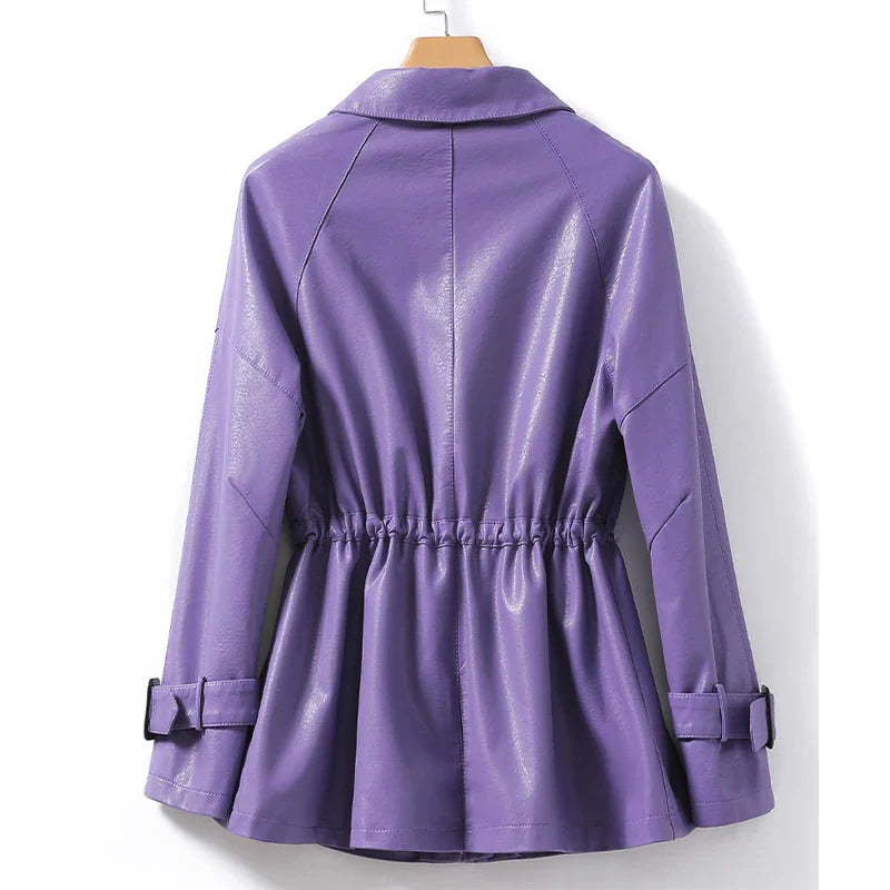 Marlo Sheepskin Leather Jacket