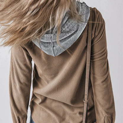 Weekend Hooded Button Shirt