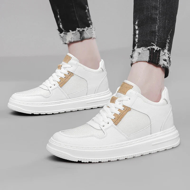 Montclair Leather Mid Top Sneaker