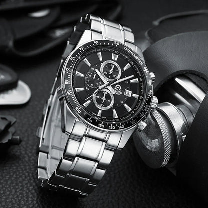 Hudson Bracelet Chronograph Watch, 44mm