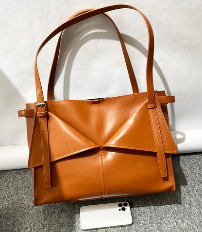 The Nantucket Leather Tote
