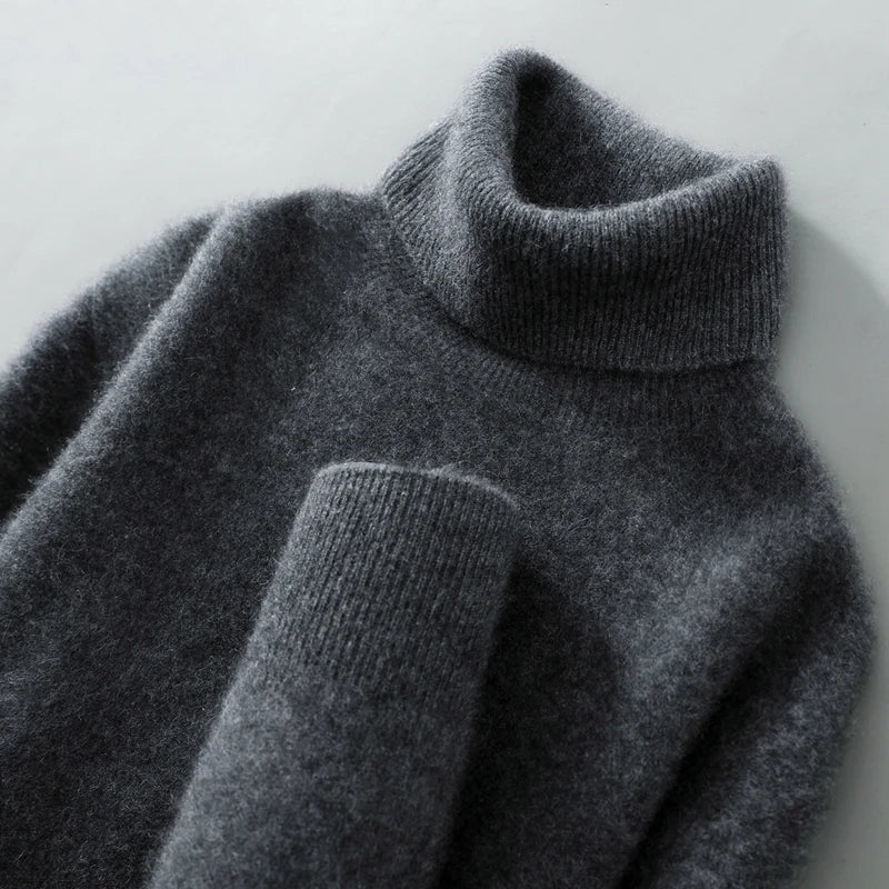 Woodfield Tailored Wool Turtleneck