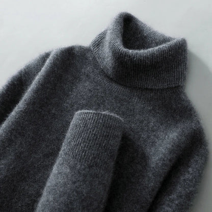 Woodfield Tailored Wool Turtleneck