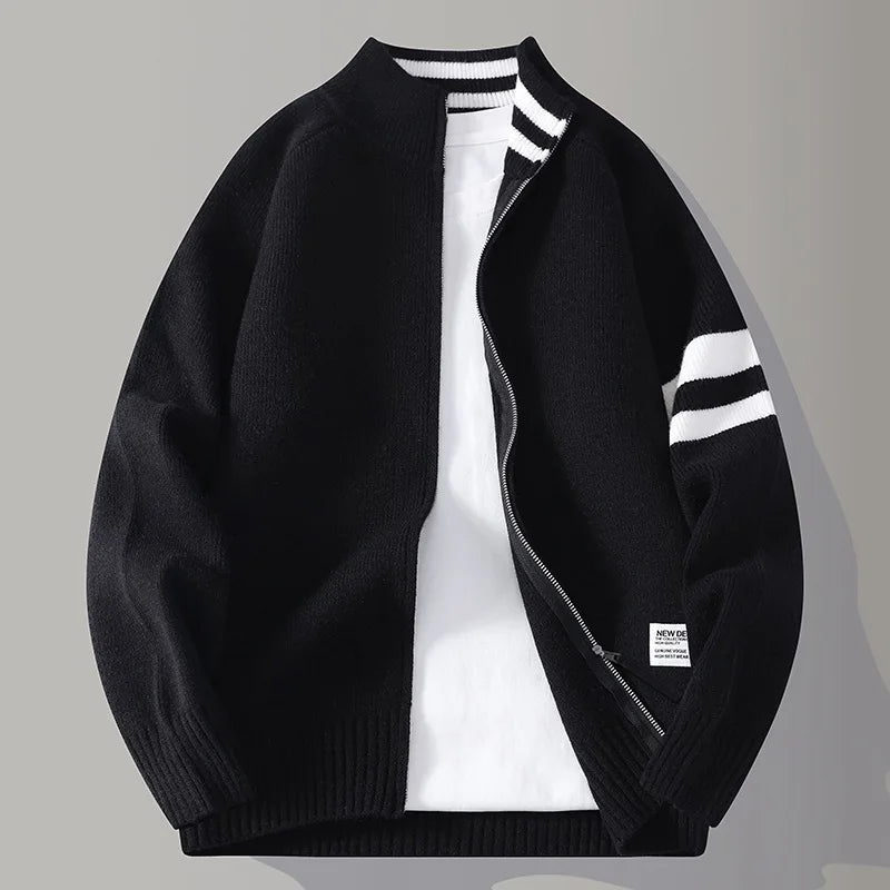 Nolan Knit Zip Sweater