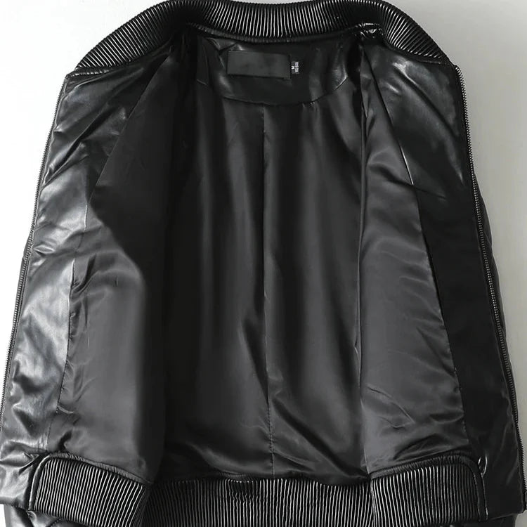 Sloane Quilted Leather Bomber
