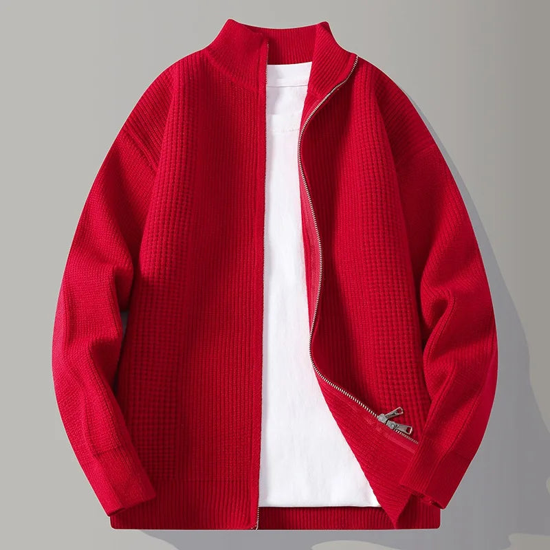 Caleb Waffle Knit Sweater