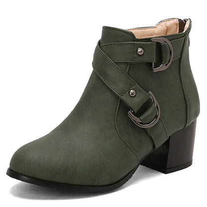Bella Buckle Ankle Boot