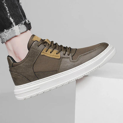 Montclair Leather Mid Top Sneaker