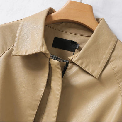 Marlo Sheepskin Leather Jacket