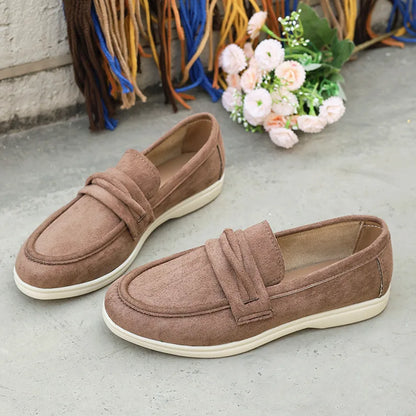 Sandra Suede Loafer