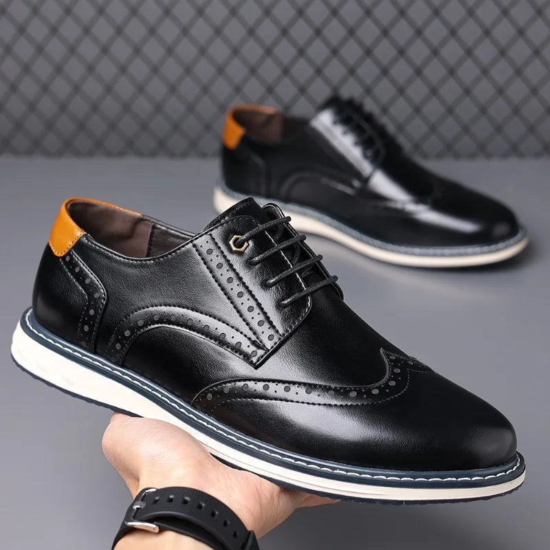 Jefferson Wingtip Brogue Derby