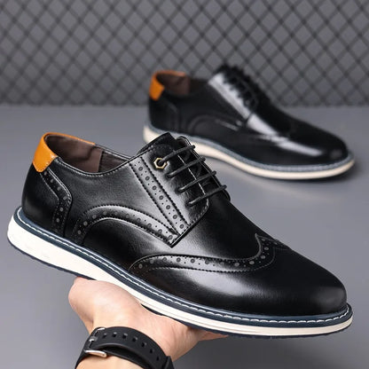 Jefferson Wingtip Brogue Derby