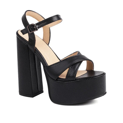 The Elora High Heeled Sandal