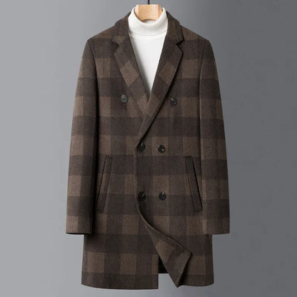 John Wellington Wool Trench Coat