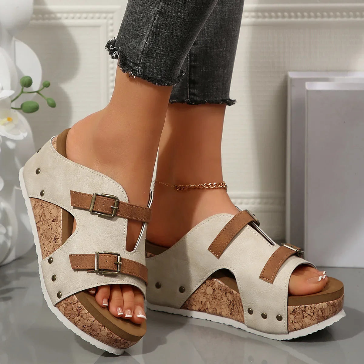 Tammi Wedge Platform Sandals