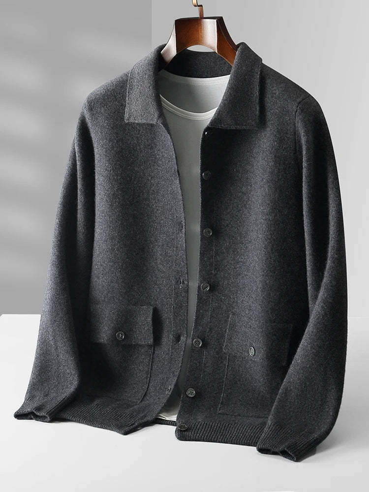 Giorgio Bello Merino Wool Cardigan