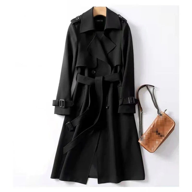 Dania Double-Breasted Trench Coat