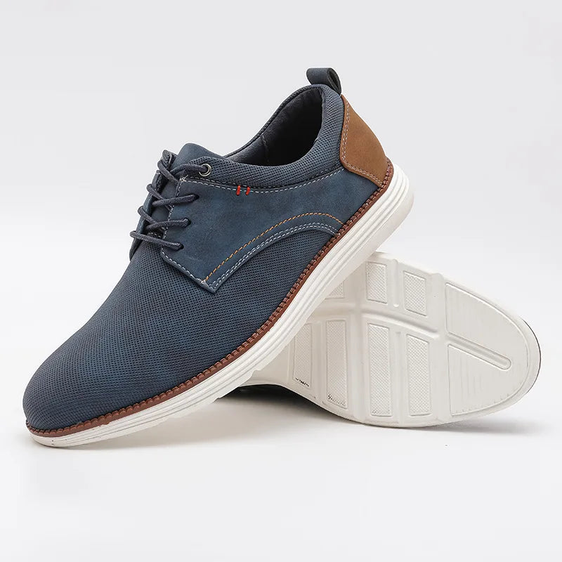 Lennox Leather Crossover Sneaker