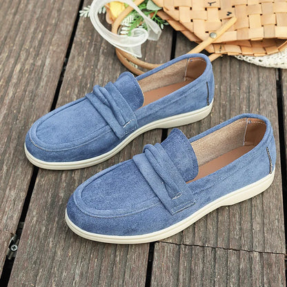 Sandra Suede Loafer