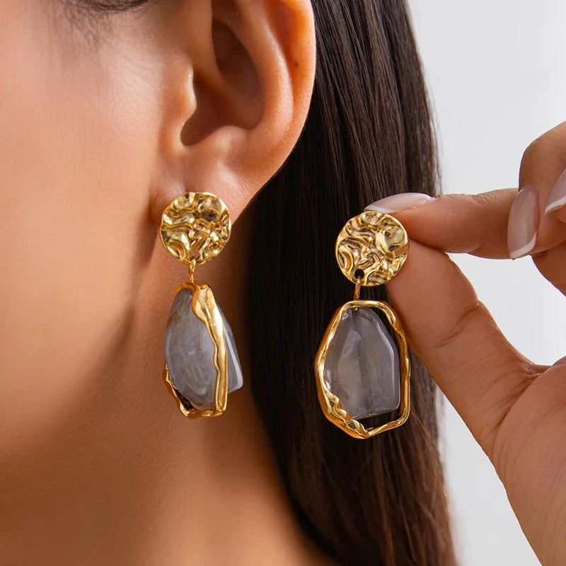 Contour Solis Drop Earrings