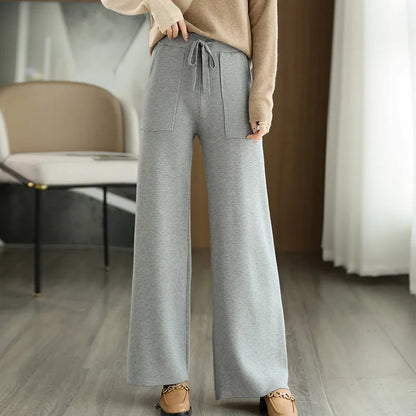 The Nadine Wool Knit Pant