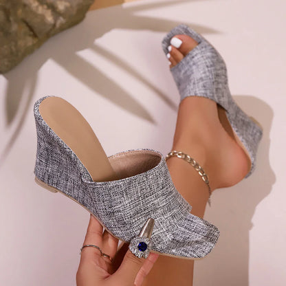 Solara Block Heel Mules