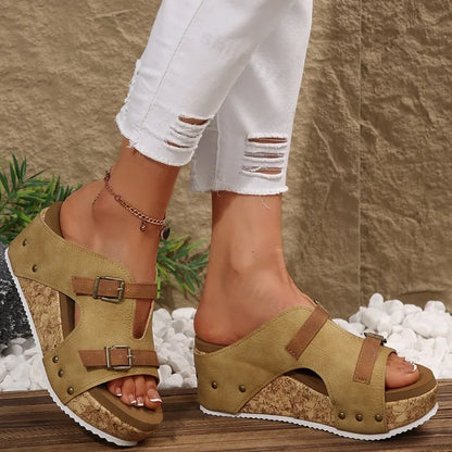 Tammi Wedge Platform Sandals