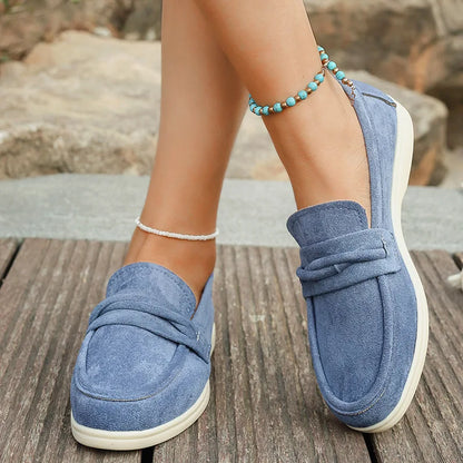 Sandra Suede Loafer