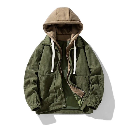 Ozarks Hooded Corduroy Jacket