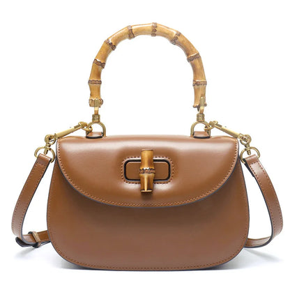 The Astor Bamboo Top-Handle Bag