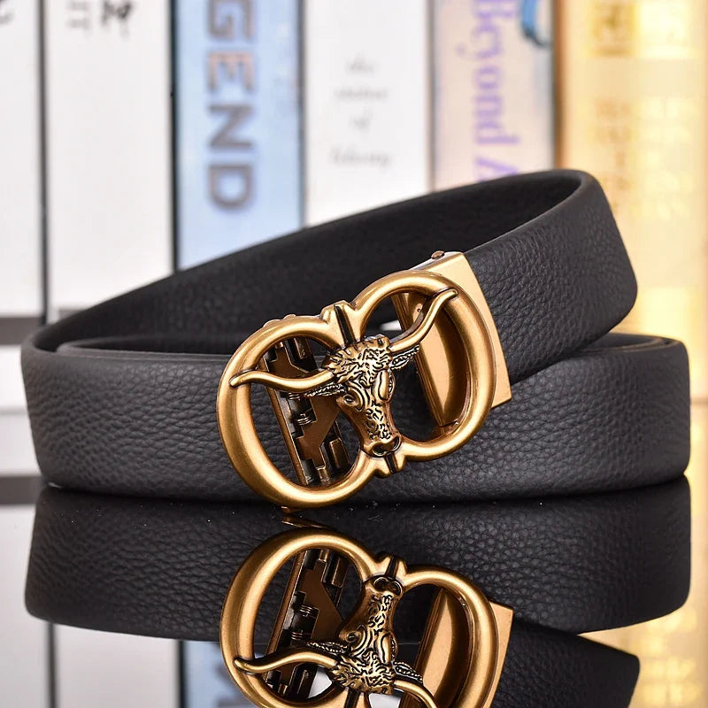 Amarillo Cowhide Leather Belt