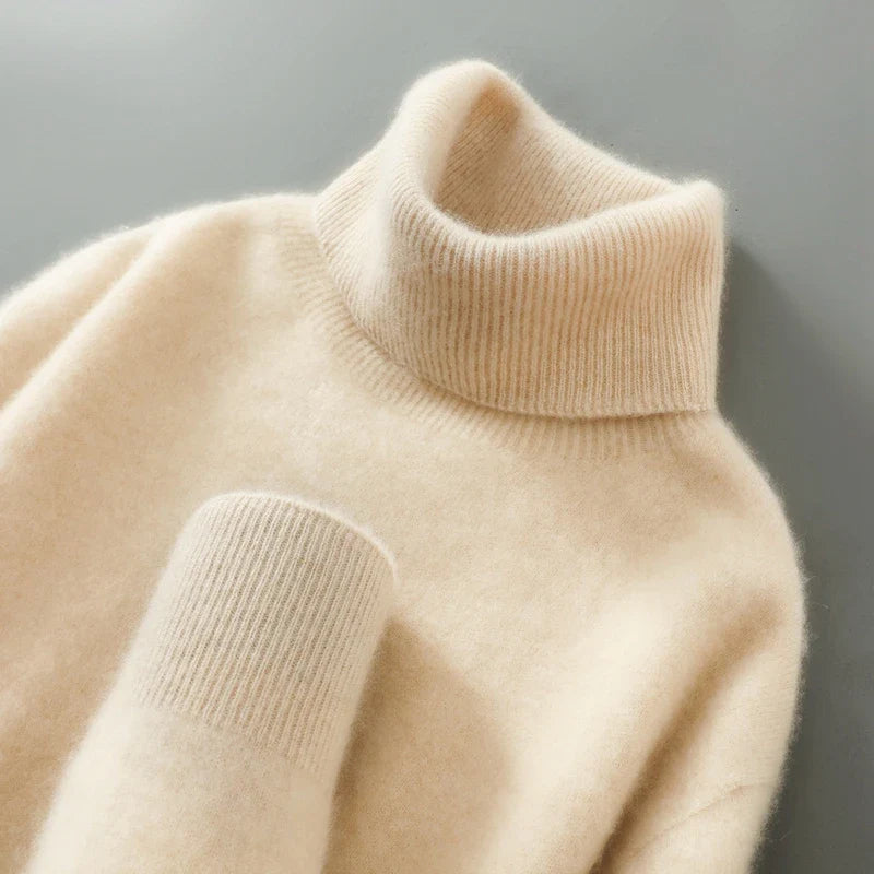 Woodfield Tailored Wool Turtleneck