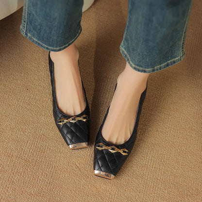 Penelope Block Heel Pump