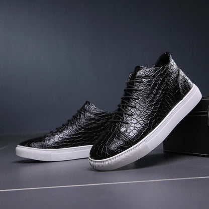Anthony Sartain Leather Sneakers