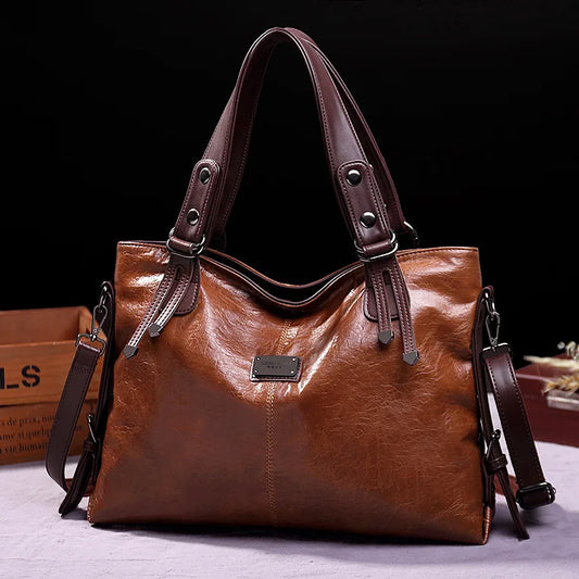 The Isabelle Leather Tote Bag