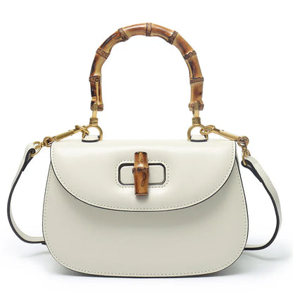 The Astor Bamboo Top-Handle Bag