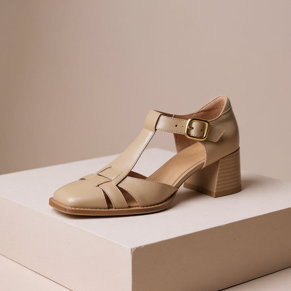 Leora Block Heel Sandal