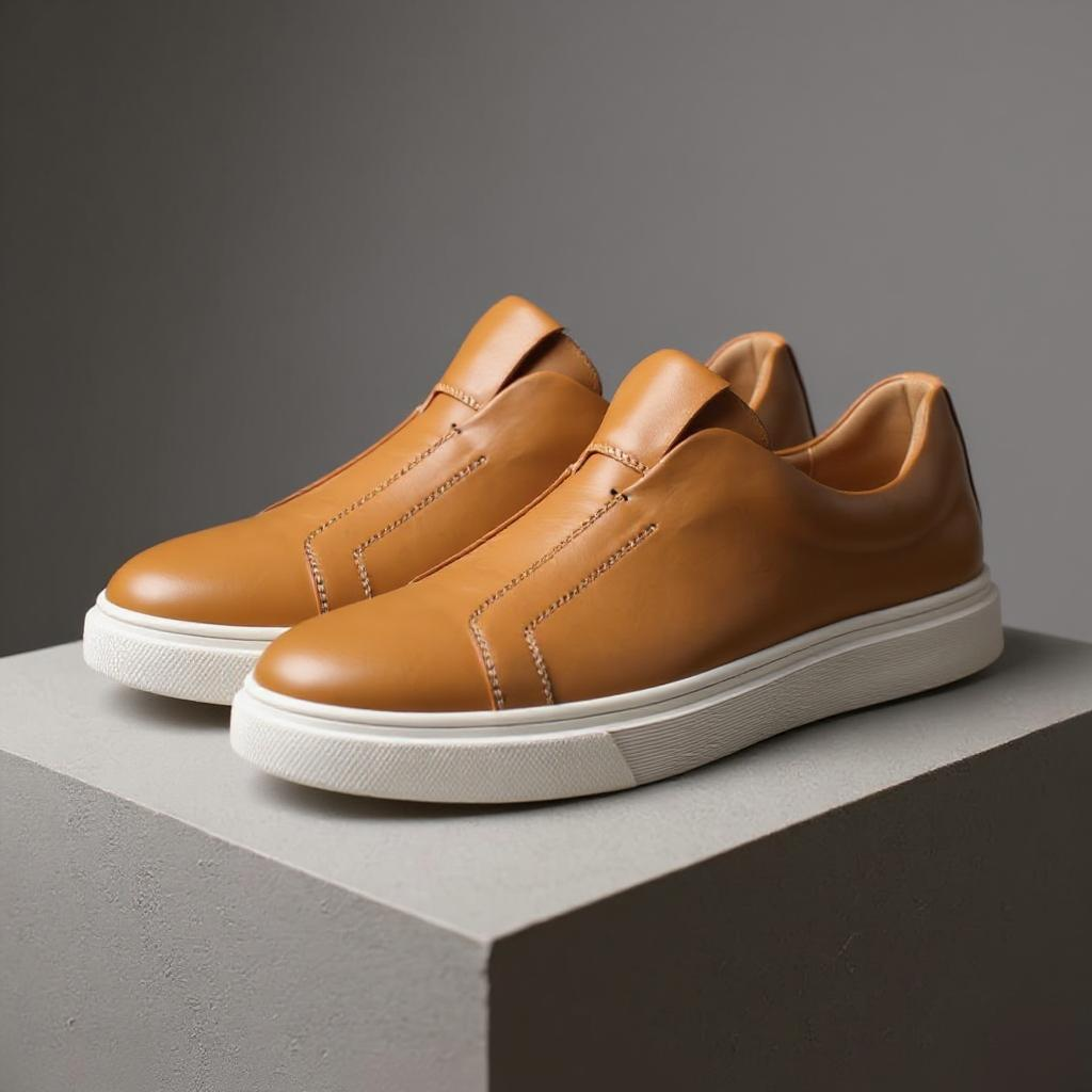 Grant Smooth Leather Slip On